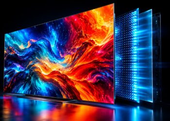 NanoLED da otro paso hacia los televisores: duplican la vida del difícil píxel azul y superan el 26% de eficiencia