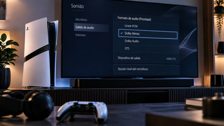 PS5, Dolby Atmos y eARC: por qué puedes tener retraso de audio aunque todo sea compatible