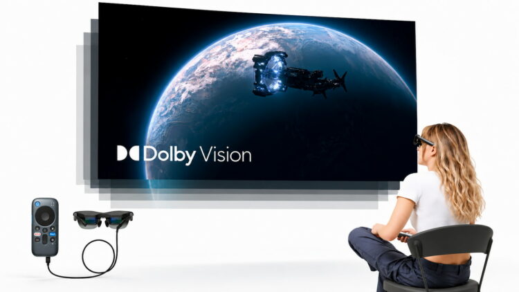 ¿Serán estas gafas el cine en casa del futuro? Dolby Vision, Micro-OLED y una pantalla virtual de 307 pulgadas