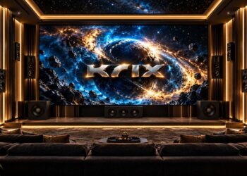 Seis subwoofers, sonido 9.6.4 y una pantalla LED 4K de 163 pulgadas: así será el brutal cine en casa de Krix