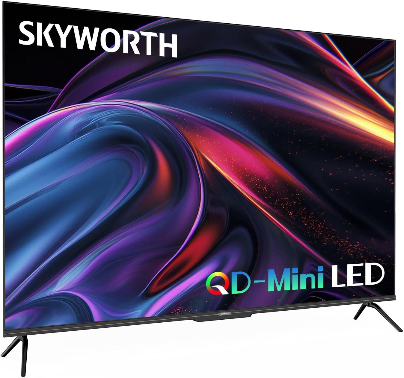 Skyworth lanza su nueva Mini LED y recupera el tamaño perfecto de televisores para el salón
