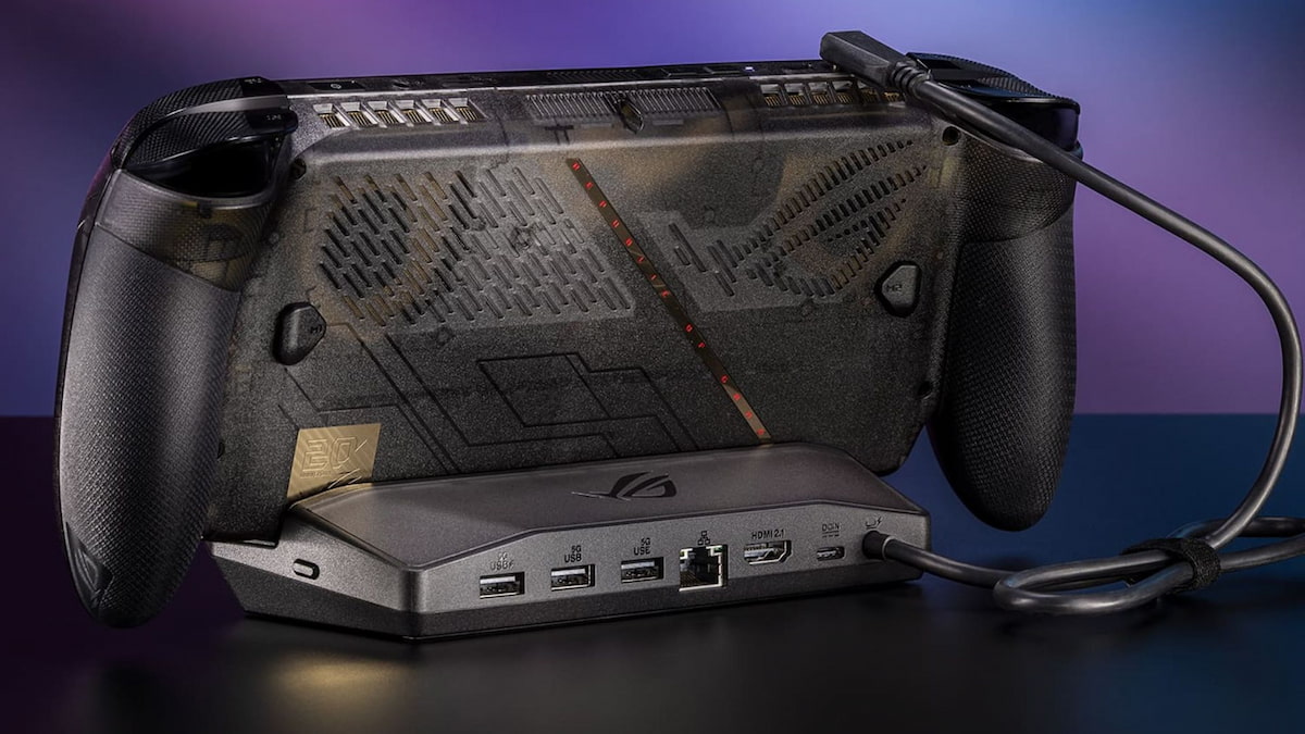Convierte tu ASUS ROG Ally en modo sobremesa como una Switch 2 con este nuevo dock
