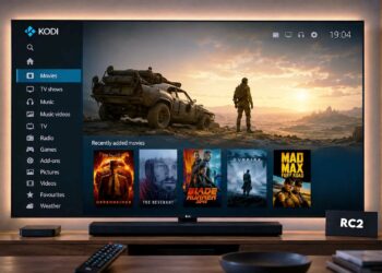 Kodi 22 ‘Piers’ RC1 llega por sorpresa: mejor gestión de subtítulos HDR y soporte para Blu-ray