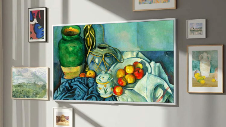 LG estrena su nuevo Gallery TV: Mini LED, marcos intercambiables y más de 4500 obras de arte