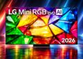 El televisor LG Mini RGB evo MRGB86 de 65 pulgadas se pone a tiro: RGB, 144 Hz y Dolby Vision