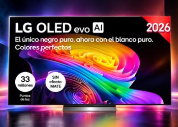 La LG OLED C6 de 77 pulgadas marca un nuevo mínimo: Tandem OLED de 3.000 nits por 1.681 euros