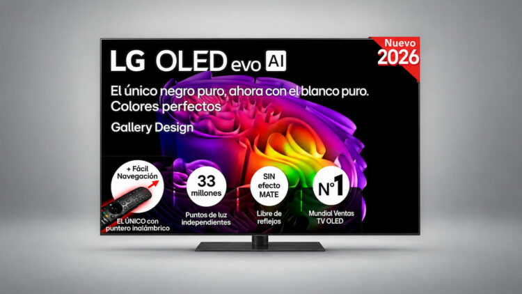 LG OLED G6 de 65 y 77 pulgadas: se desploma el precio de uno de los mejores televisores de 2026