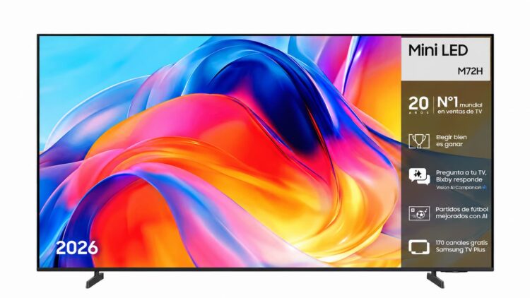 Samsung Week llega con descuentos de hasta el 53%: televisores OLED, Mini LED y Neo QLED a precios de escándalo