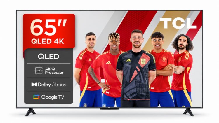 65 pulgadas, QLED y Dolby Vision por solo 479 euros: el televisor TCL T69C a precio de chollo