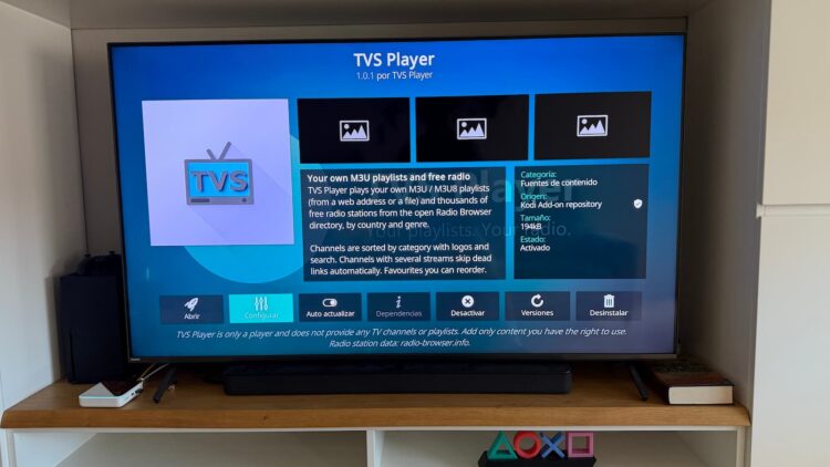 Kodi estrena TVS Player: un nuevo addon oficial para tus listas M3U y miles de radios gratis