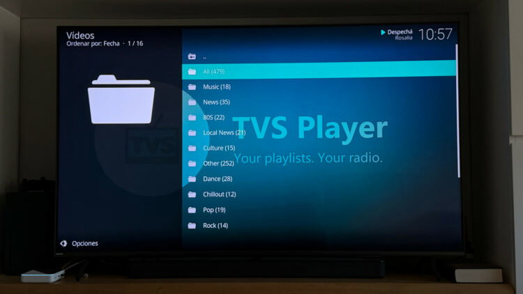 Kodi estrena TVS Player: un nuevo addon oficial para tus listas M3U y miles de radios gratis